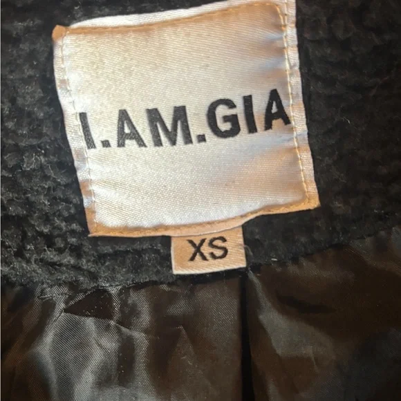 I.AM.GIA Black Puffer Jacket - Picture 7 of 8